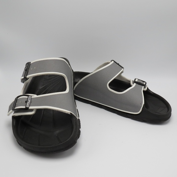 rubber two strap birkenstocks